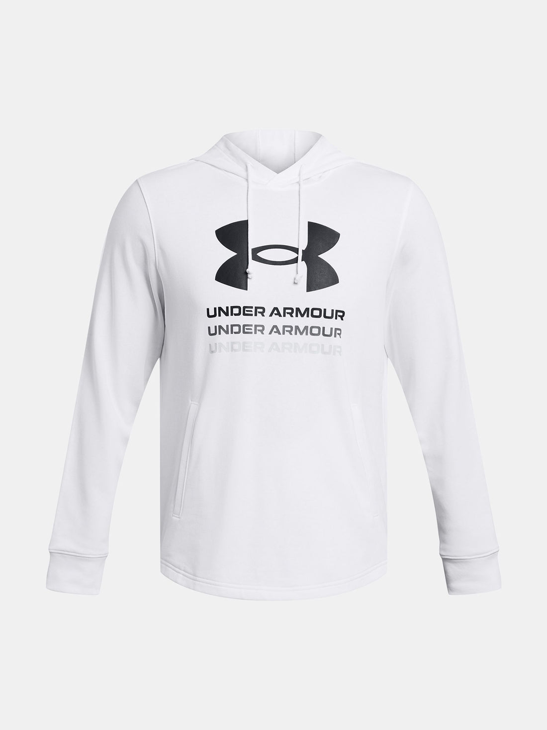 Under Armour pulóver fekete/ fehér