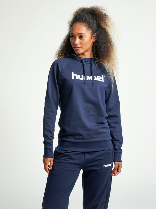 Hummel női kapucnis pulóver – Navy