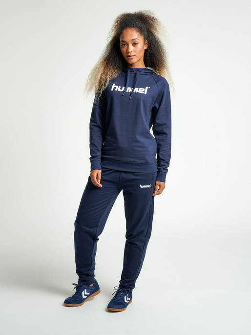 Hummel női kapucnis pulóver – Navy