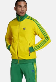 Adidas zipzáras felső Yellow