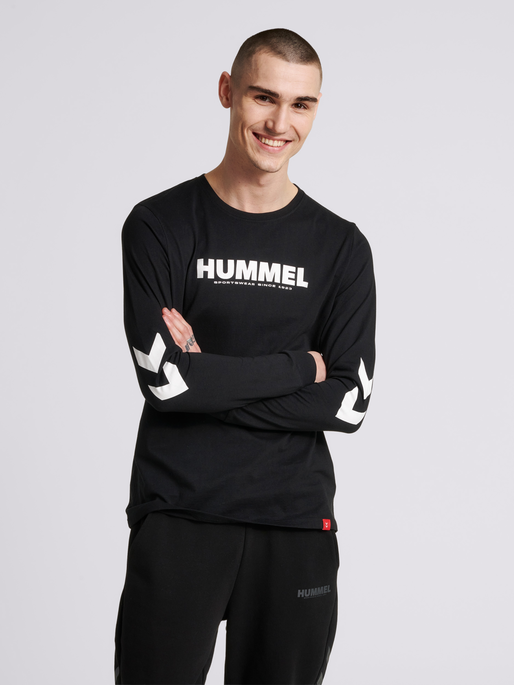 Hummel Legacy unisex hosszú ujjú póló – Fekete