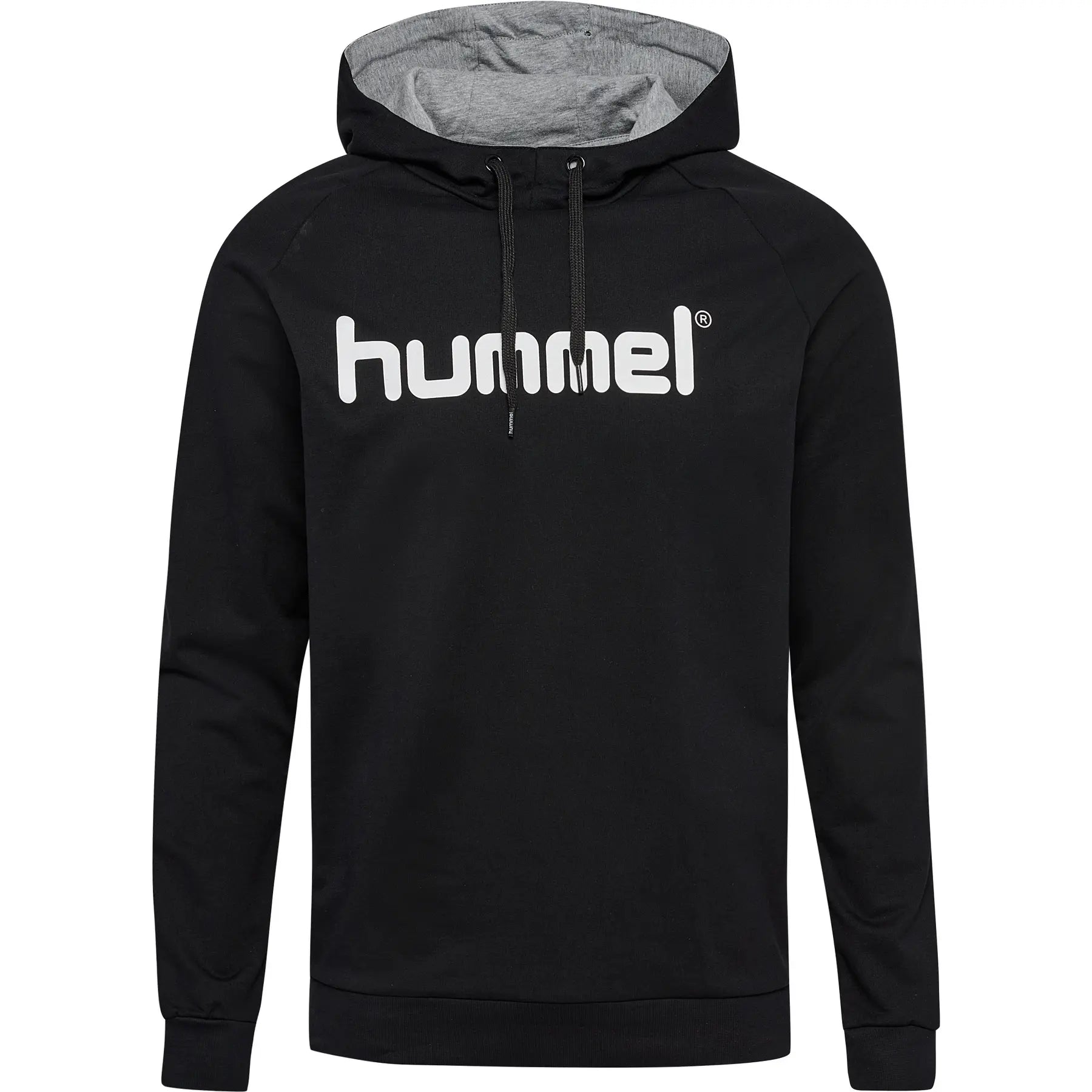 Hummel GO Cotton Logo Hoodie női kapucnis pulóver – Fekete