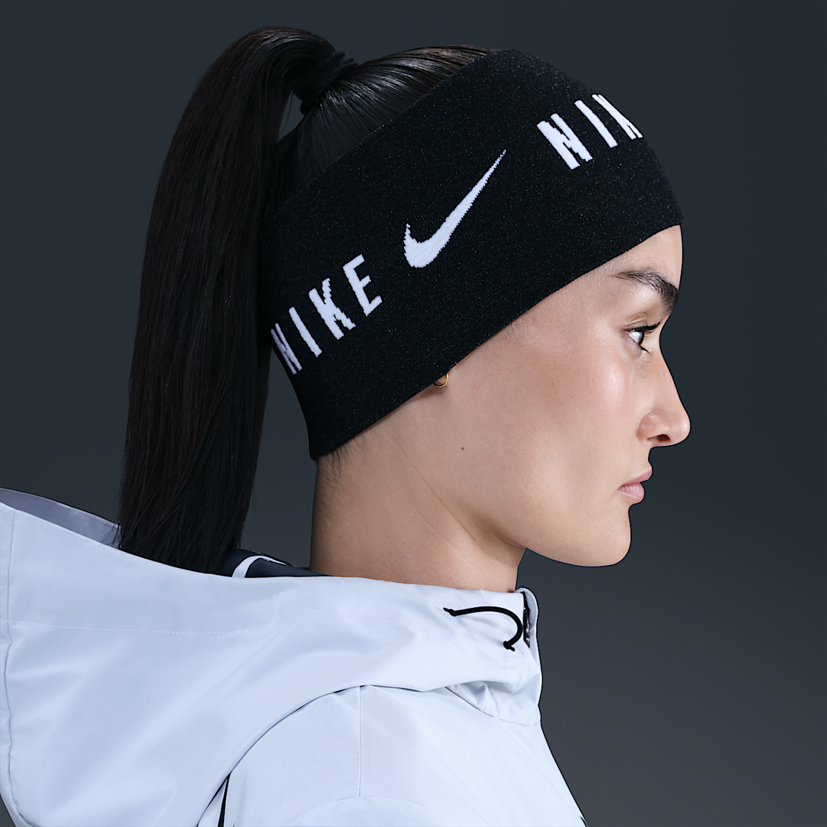 Nike unisex sport fejpánt – Fekete/Fehér | Nike Swoosh